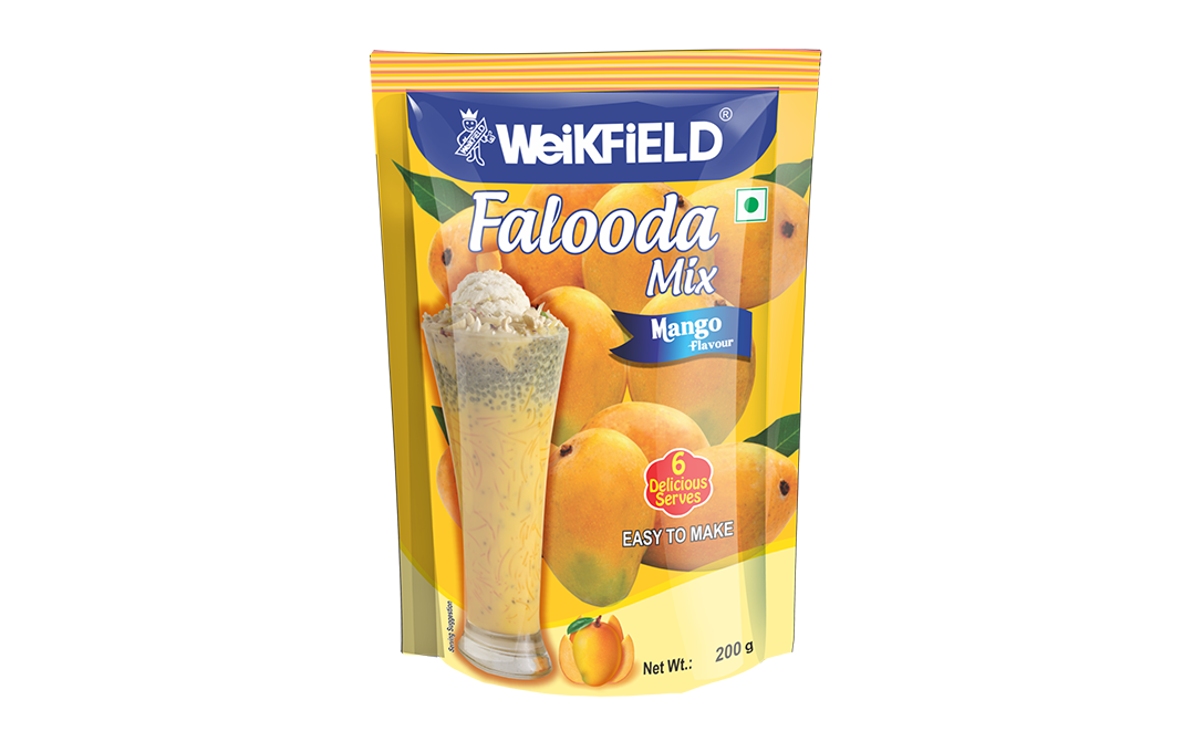 Weikfield Falooda Mix Mango Flavour   Pack  200 grams